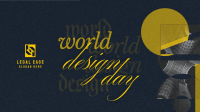 Contemporary Abstract Design Day Facebook Event Cover
