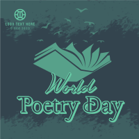 Happy Poetry Day Instagram Post