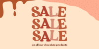 Sweet Chocolate Sale Twitter Post