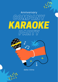 Company Karaoke Poster