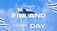 Simple Finland Indepence Day Animation