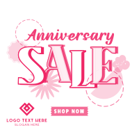 Hippie Anniversary Sale Linkedin Post