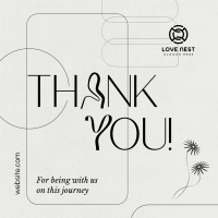 Elegant Thank you Instagram Post Image Preview