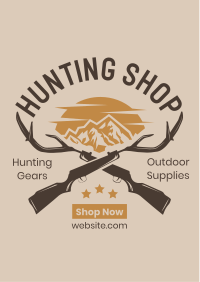 Wildlife Hunting Flyer