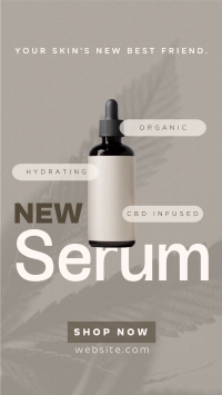 Organic Skin Serum TikTok Video