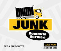 Junk Removal Stickers Facebook Post