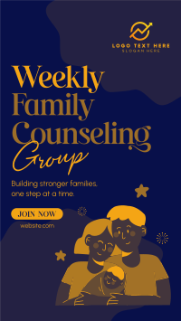 Weekly Family Counseling Instagram Story