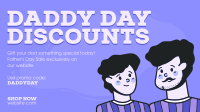 Daddy Day Discounts Facebook Event Cover