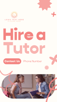 Junior Private Tutor Facebook Story