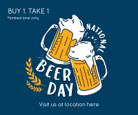 Beer Day Celebration Facebook Post Image Preview