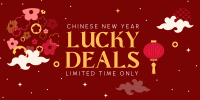 Cute Lucky Deals Twitter Post