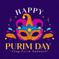 Purim Celebration Event Linkedin Post