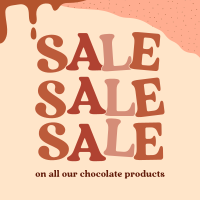 Sweet Chocolate Sale Instagram Post