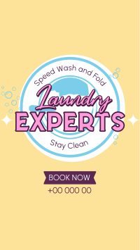 Laundry Experts Facebook Story