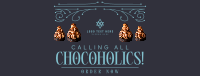 Chocoholics Dessert Facebook Cover