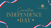 Croatia's Day To Be Free Animation