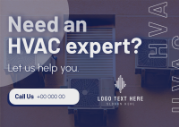 HVAC Expert Postcard