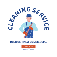 Janitorial Service Instagram Post Image Preview