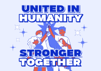 United Humanitarian Day Postcard