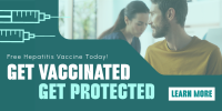 Simple Hepatitis Vaccine Awareness Twitter Post