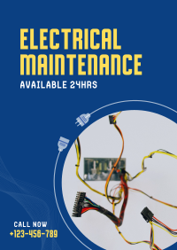 Electrical Maintenance Service Flyer