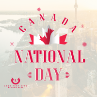 Canada National Day Instagram Post