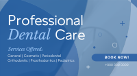 Professional Dental Care Services Animation