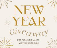 New Year Giveaway Facebook Post