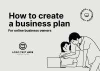 How to Create a Business Plan Postcard