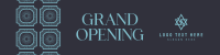 Vintage Grand Opening LinkedIn Banner