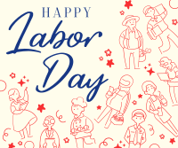 Labor Day  celebration Facebook Post