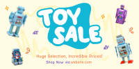 Toy Shop Sale Twitter Post Design