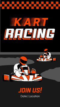 Go Kart Racing Instagram Story