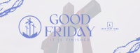Simple Good Friday Facebook Cover
