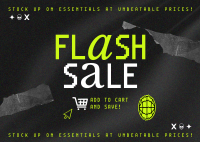 Pixel Urban Sale Postcard Design