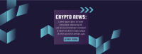 Cryptocurrency Breaking News Facebook Cover
