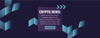 Cryptocurrency Breaking News Facebook Cover Image Preview