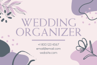 Abstract Wedding Organizer Pinterest Cover