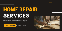 Simple Home Repair Service Twitter Post