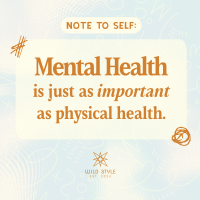 Mental Health Quote Instagram Post Image Preview