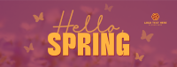 Spring Greeting Quote Facebook Cover