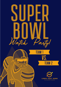 Super Bowl Night Live Flyer