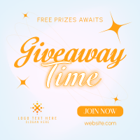 Elegant Giveaway Instagram Post