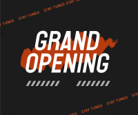 Grand Opening Modern Facebook Post