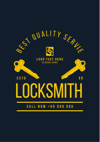 Lock and Key Flyer