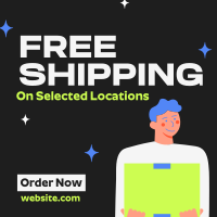 Cool Free Shipping Deals Linkedin Post