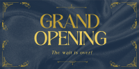 Elegant Grand Opening Twitter Post