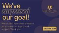 Simple Minimal Milestone Facebook Event Cover