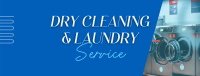 Quality Dry Cleaning Laundry Facebook Cover Image Preview