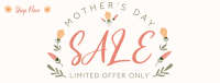 Mother's Abloom Love Sale Facebook Cover Image Preview